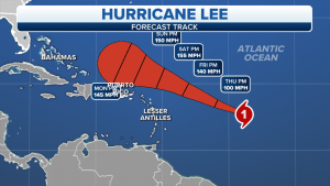 Hurricane Lee forms